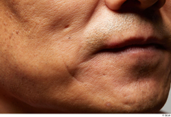 Face Mouth Cheek Skin Man Asian Wrinkles Studio photo references